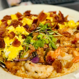 Loaded Shrimp N' Grits